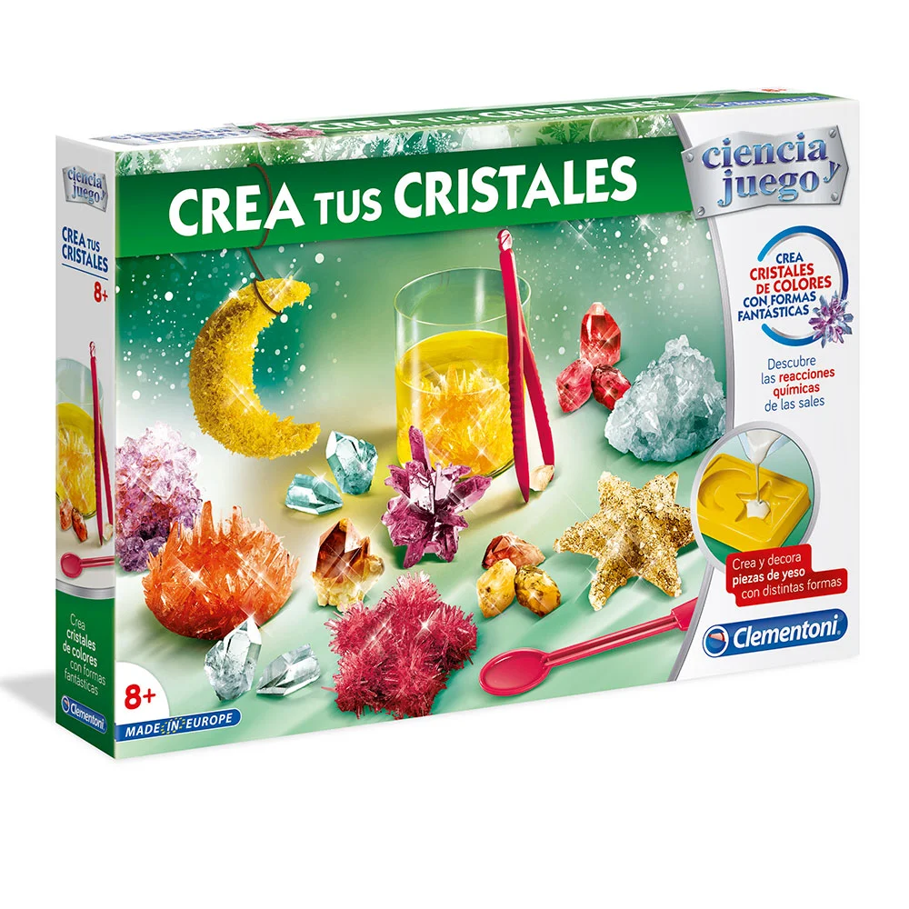 JUEGO DE CIENCIA CREA TUS CRISTALES