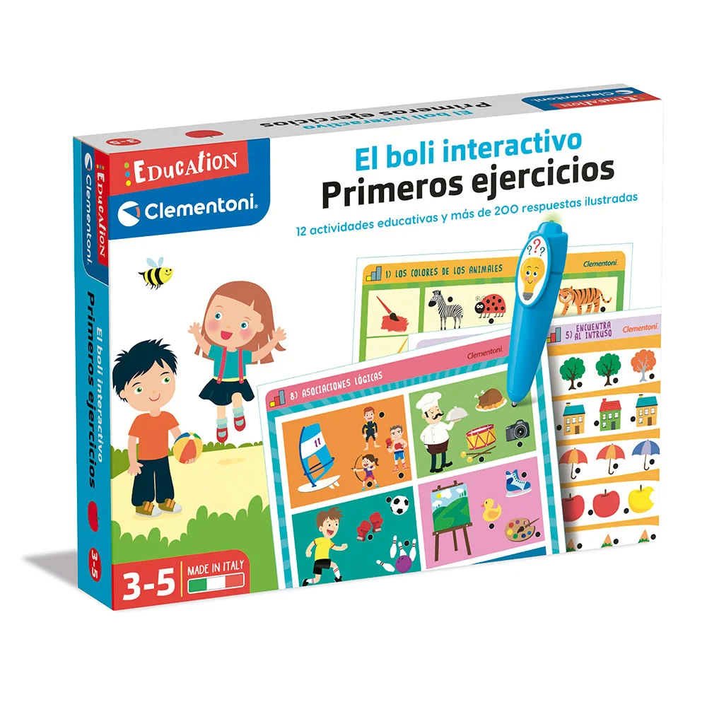 JUEGO EDUCATIVO , BOLIGRAFO  INTERACTIVO PRIMEROS EJERCICIOS