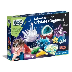 JUEGO DE CIENCIA, LABORATORIO DE CRISTALES GIGANTES.