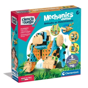JUEGO MECÁNICA JUNIOR, ANIMALES EN MOVIMIENTO.