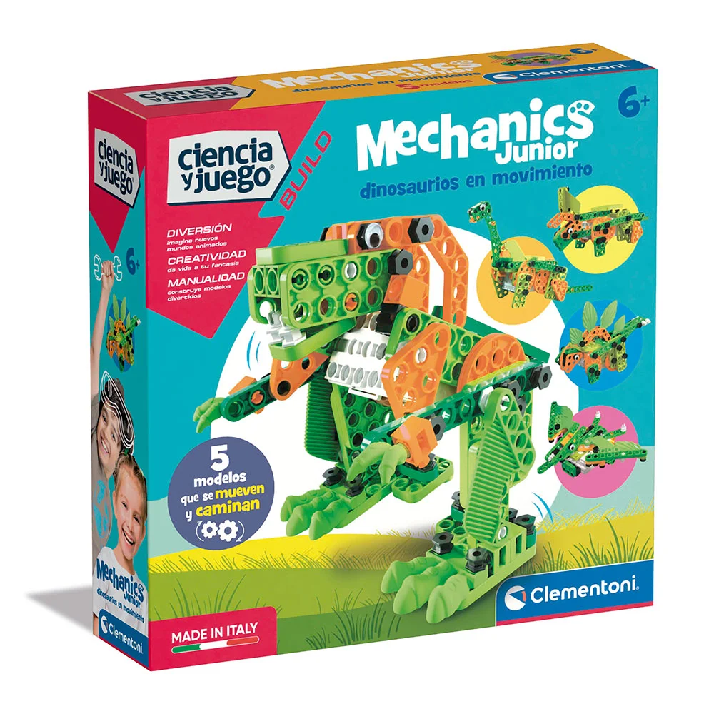 JUEGO MECÁNICA JUNIOR, DINOSAURIOS