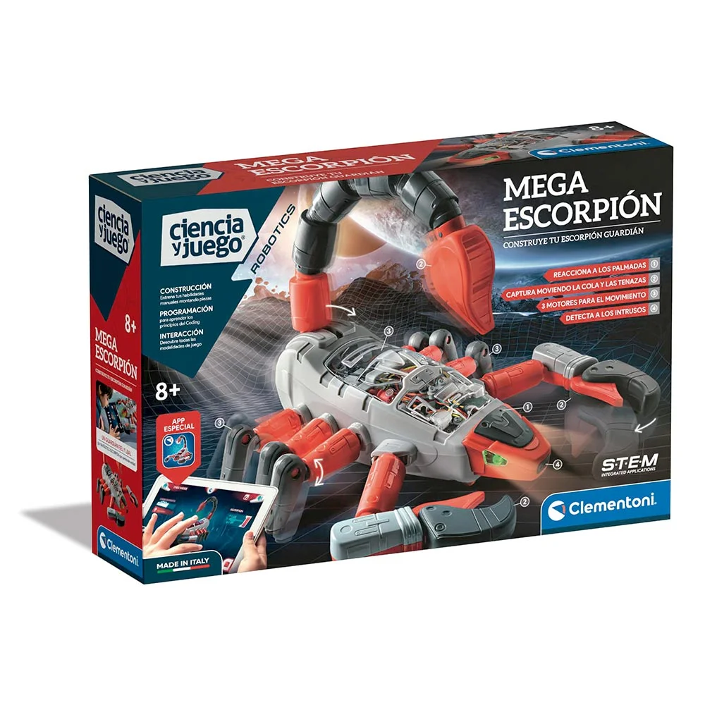Clementoni Ciencia y Juego Robotics – Mega Escorpión