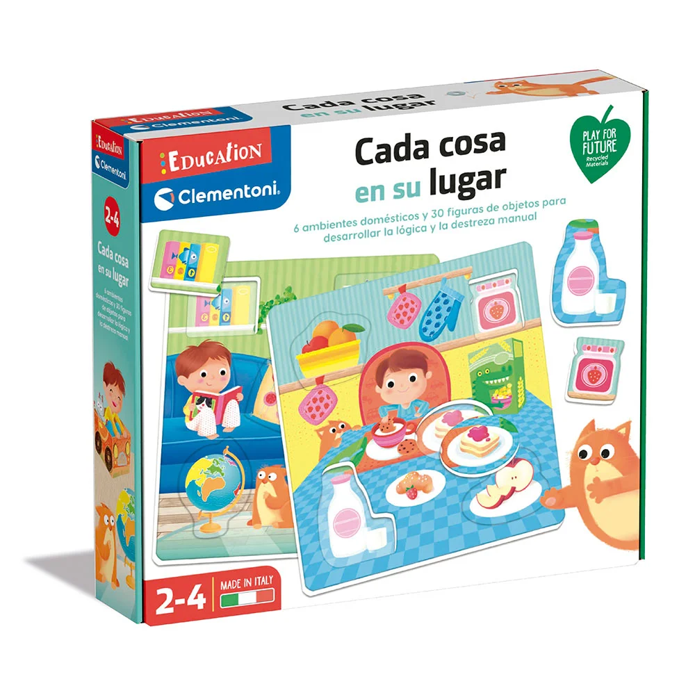 JUEGO EDUCATIVO, CADA COSA EN SU LUGAR