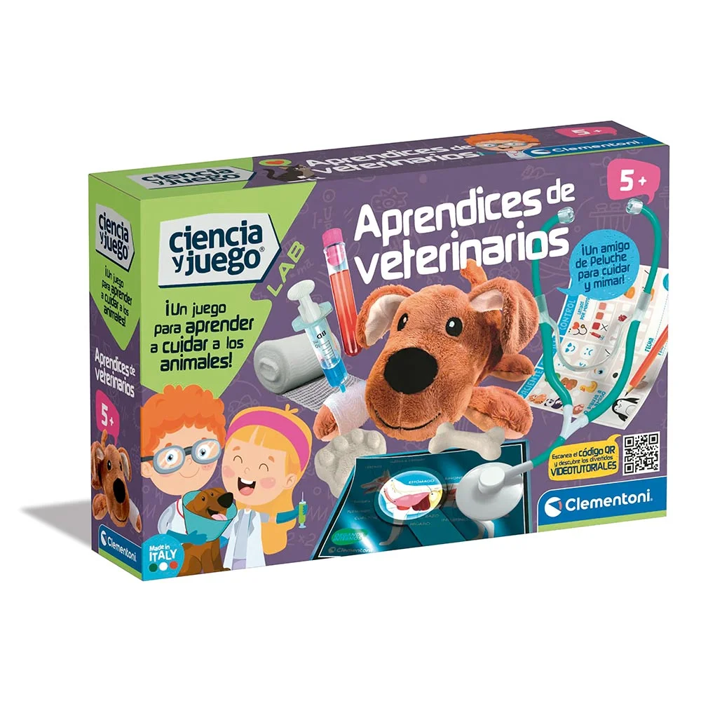 Clementoni Ciencia y Juego Lab – Aprendices de Veterinarios