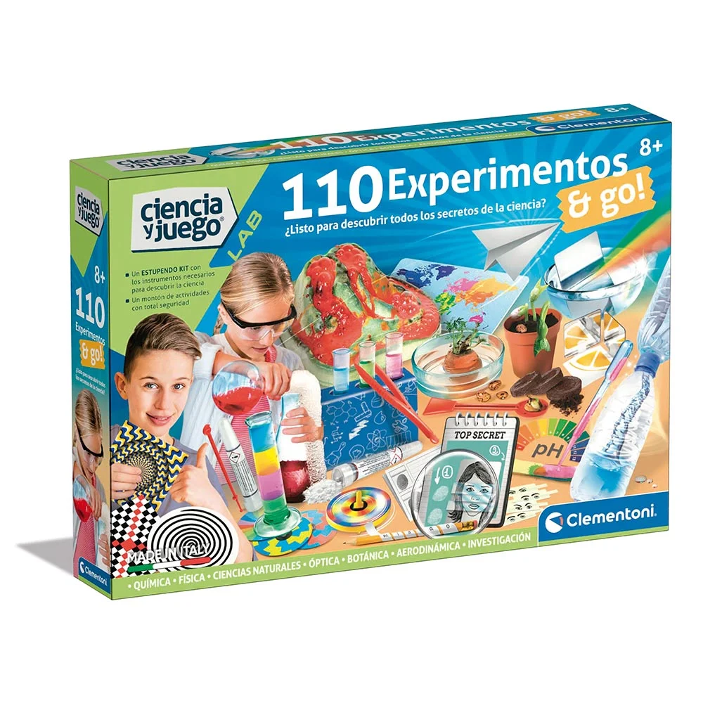 Clementoni Ciencia y Juego Lab – 110 Experimentos