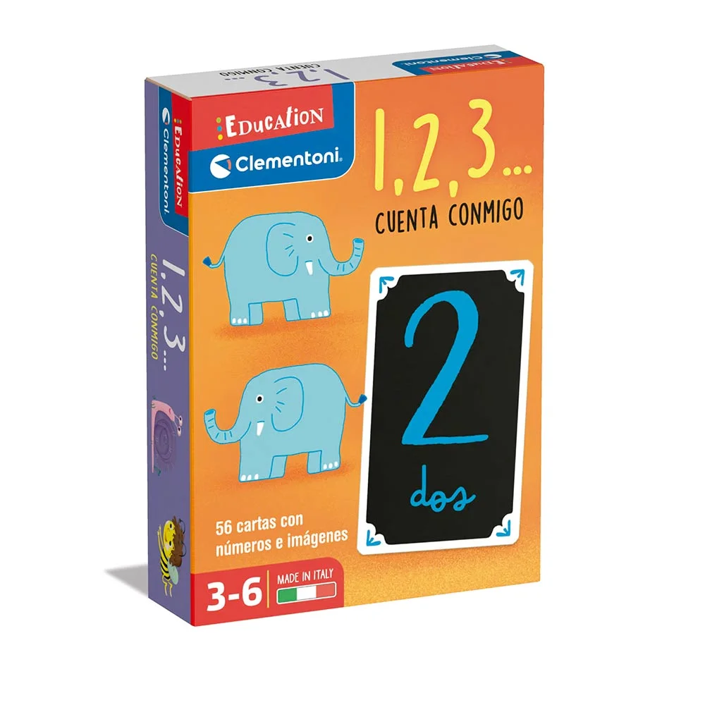 Clementoni Juego Educativo – 123 Cuenta Conmigo