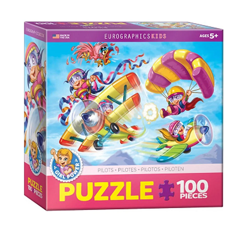 ROMPECABEZAS GIRL POWER – PILOTOS X 100 PZS