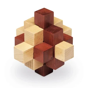 Cayro Cubo Diamante 10 x 10 cm de Madera FSC