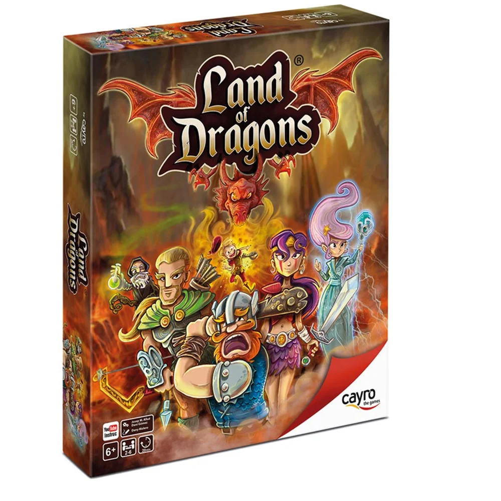 Cayro Juego de Mesa Land Of Dragons
