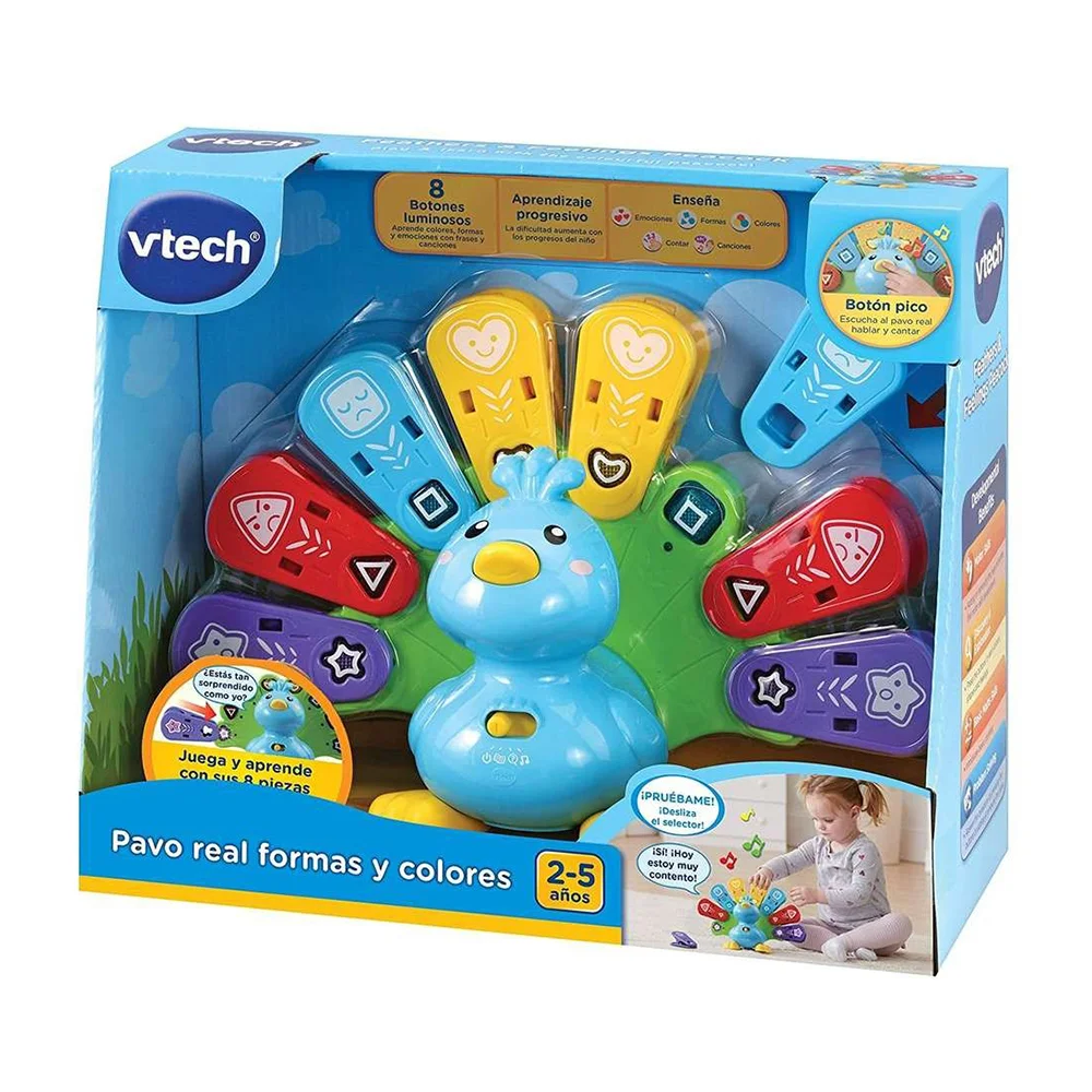 V-TECH PAVI REAL FORMAS Y COLORES