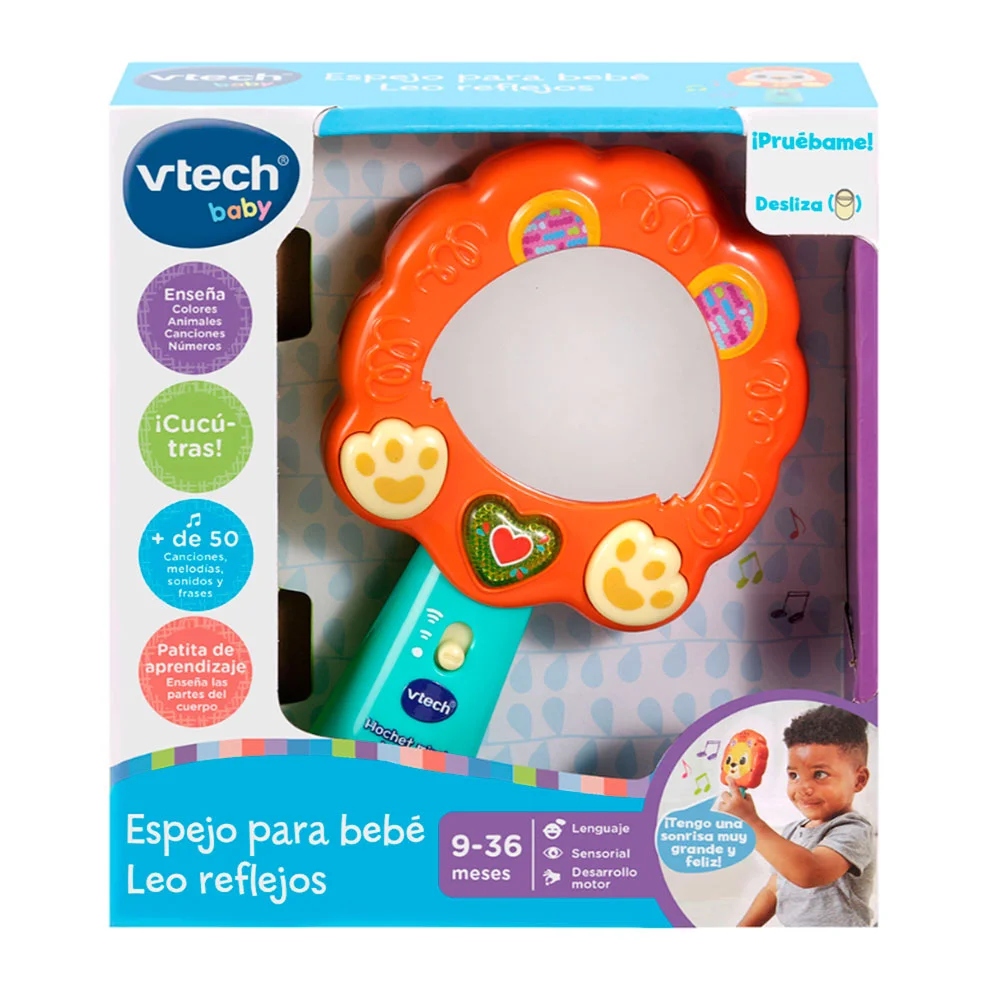 VTech Baby Espejo para bebé Leo reflejos