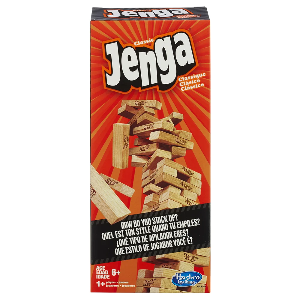 Juego de Mesa Hasbro Games Jenga Clásico