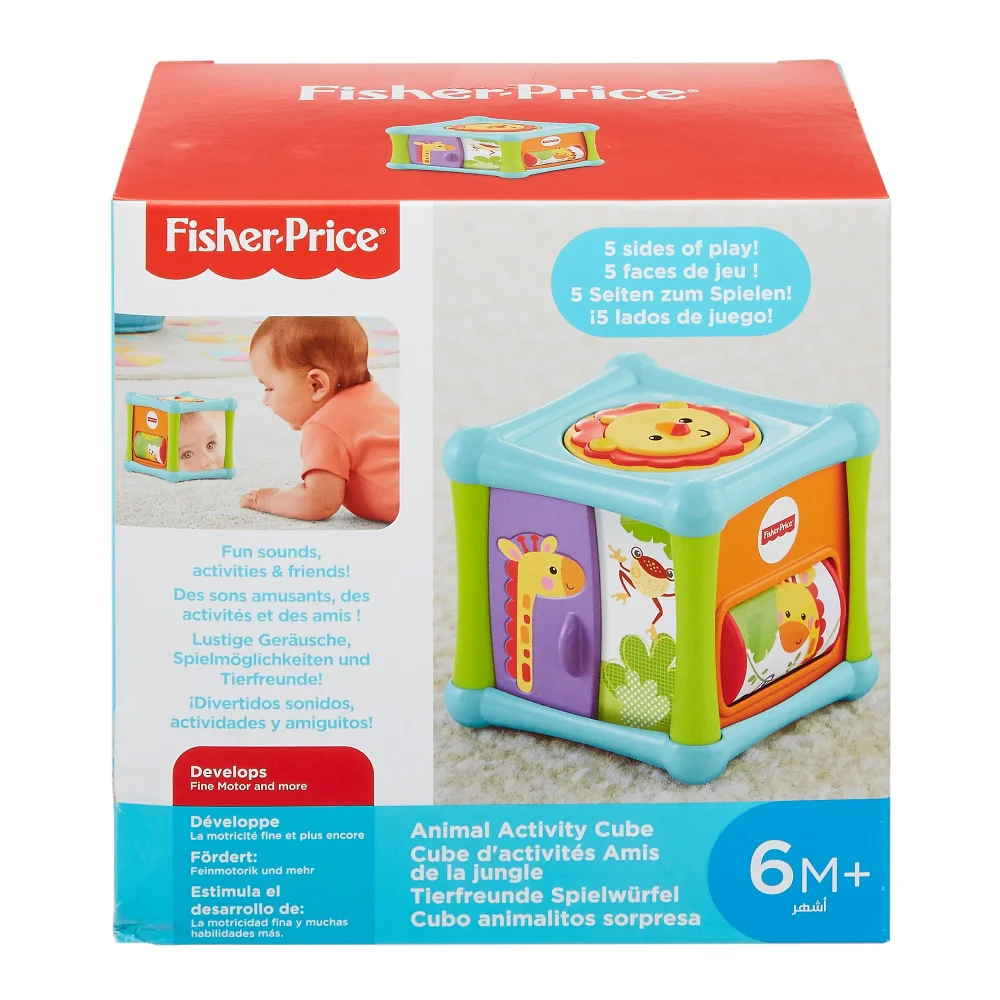 Fisher-Price Juguete Cubo Animalitos de Actividades