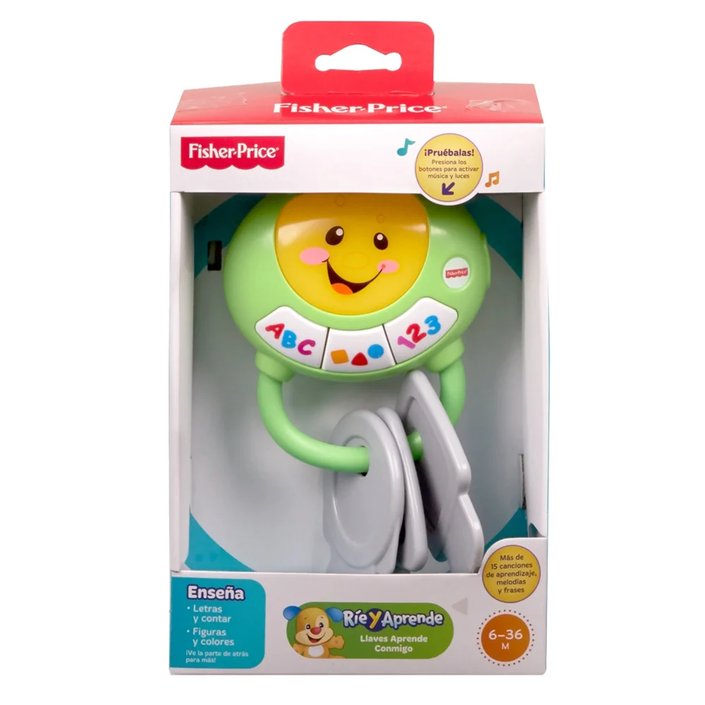 Fisher-Price Ríe y Aprende Juguete Llaves Aprende Conmigo