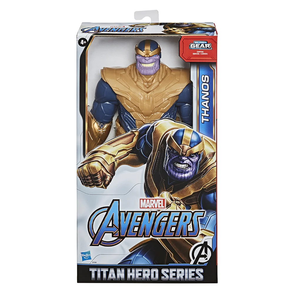 Figura de Acción Marvel Titan Hero Series Blast Gear Thanos