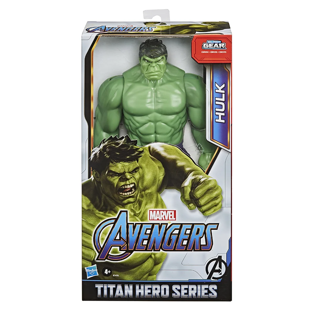 Figura de Acción Marvel Titan Hero Series Blast Gear Hulk