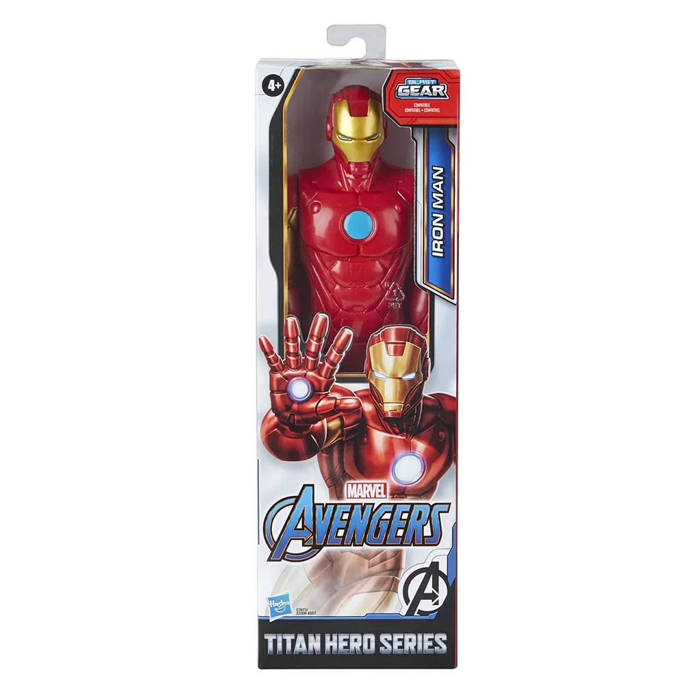Figura Acción Marvel Titan Hero Series Iron Man 30 Cm