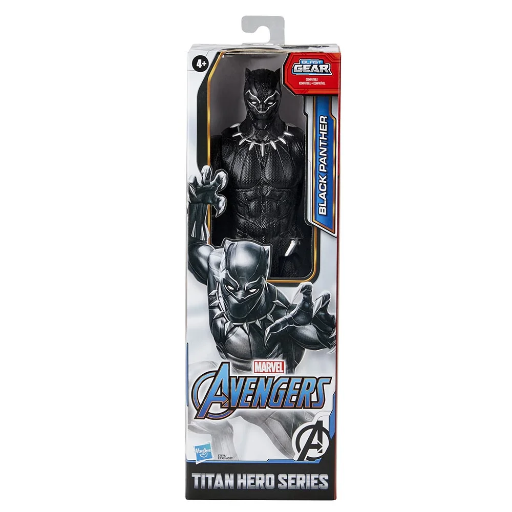 Figura Acción Marvel Titan Hero Series Pantera Negra 30 Cm