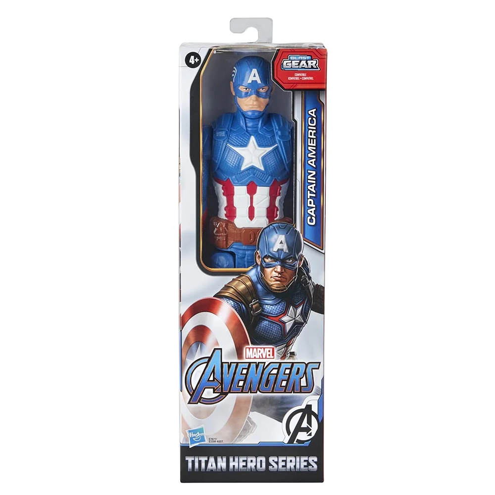 Figura Acción Marvel Titan Series Capitán América 30 Cm