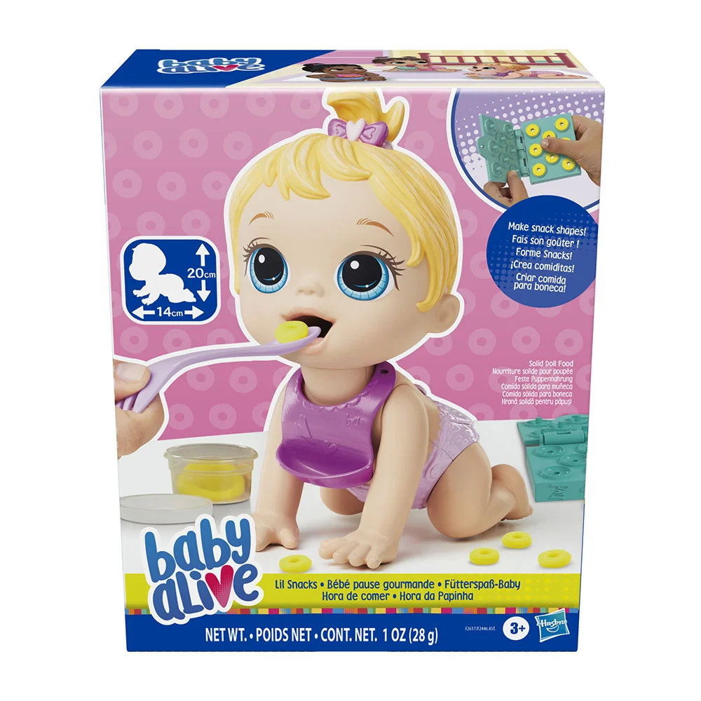 Muñeca Baby Alive Hora de Comer Cabello Rubio