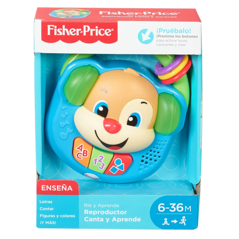 Fisher-Price Juguete Reproductor Canta y Aprende
