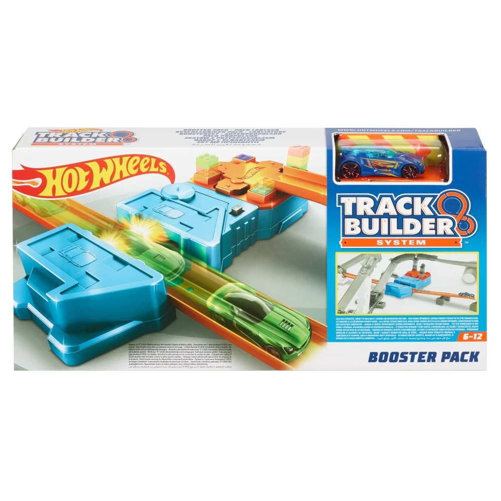 Hot Wheels Track Builder Complemento para Pistas Lanzador Motorizado