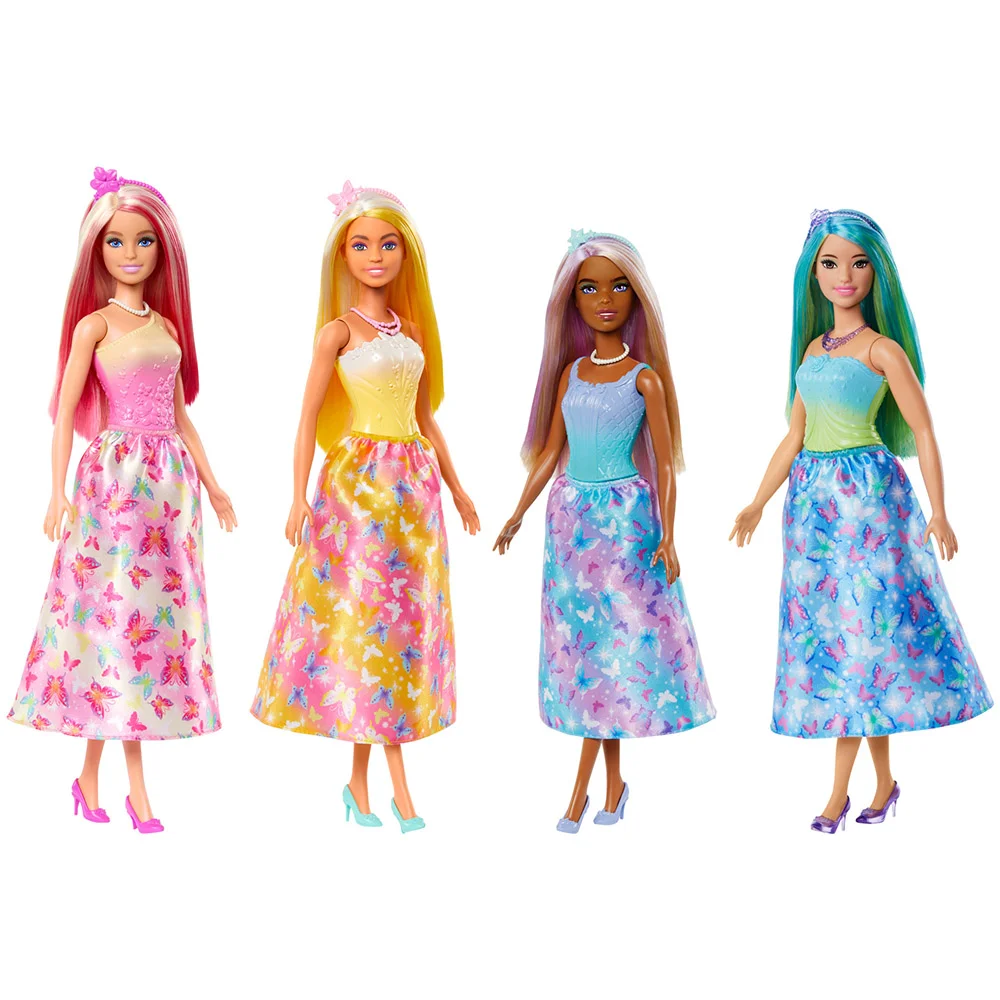 Barbie Fantasía Muñeca Doncellas Vestidos de Ensueño