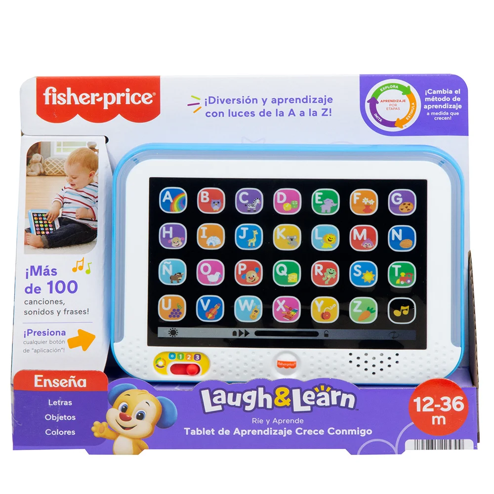 Fisher-Price Tablet De Aprendizaje Crece Conmigo Azul