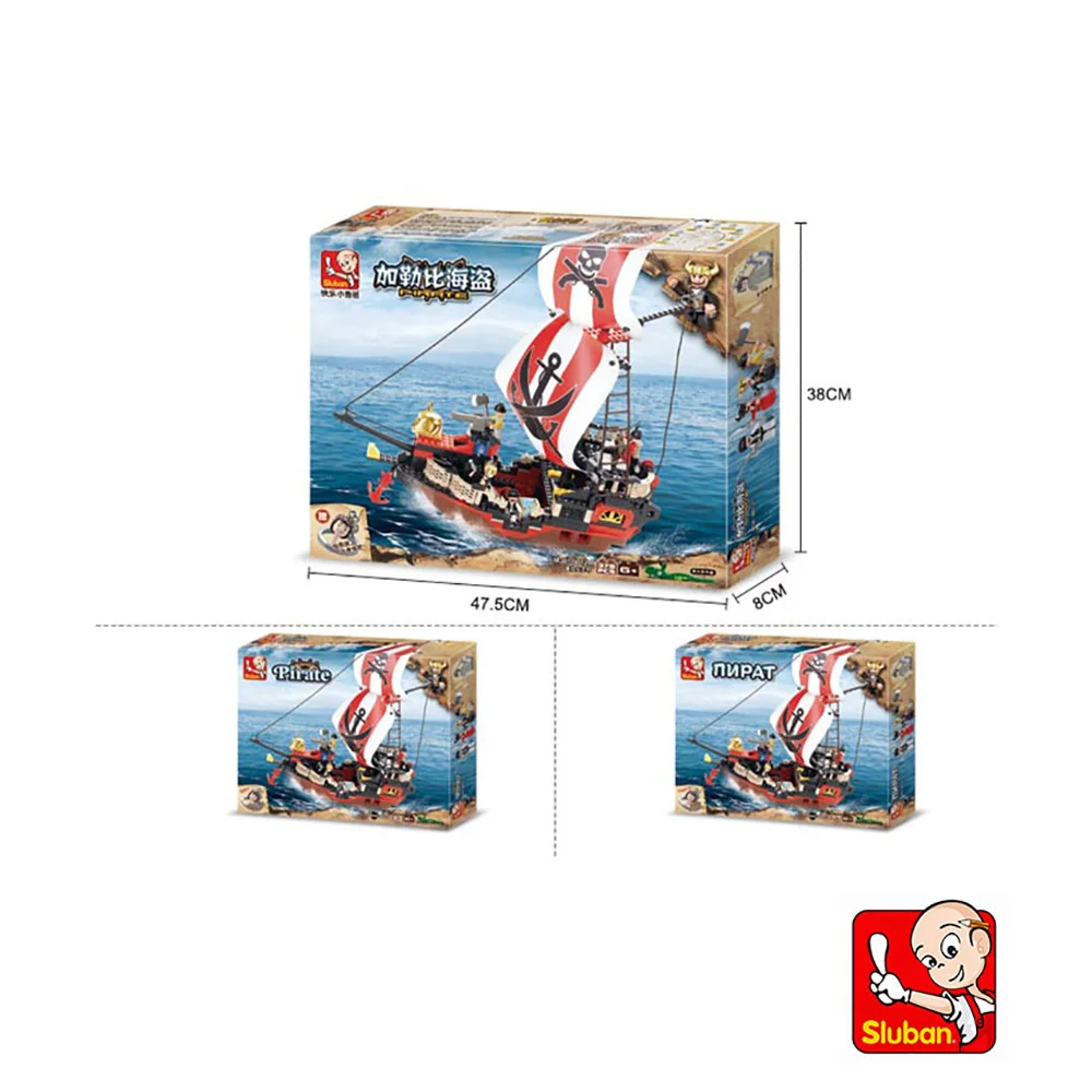 SLUBAN SET BARCO PIRATA X 379 PZS