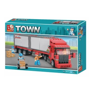SLUBAN SET CAMION DE CARGA DOBLE X 345 PZS