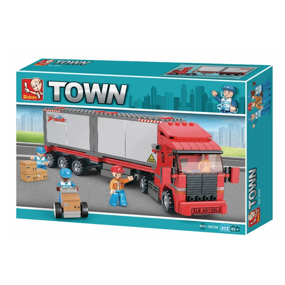 SLUBAN SET CAMION DE CARGA DOBLE X 345 PZS
