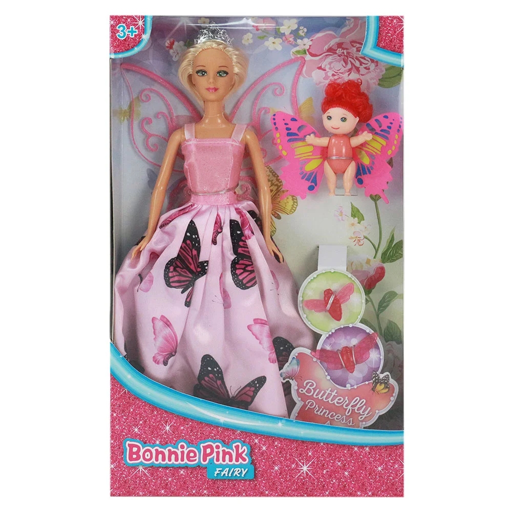 MUÑECA FASHON 11.5″ CON MUÑECA PEQUEÑA Y ACCESORIOS