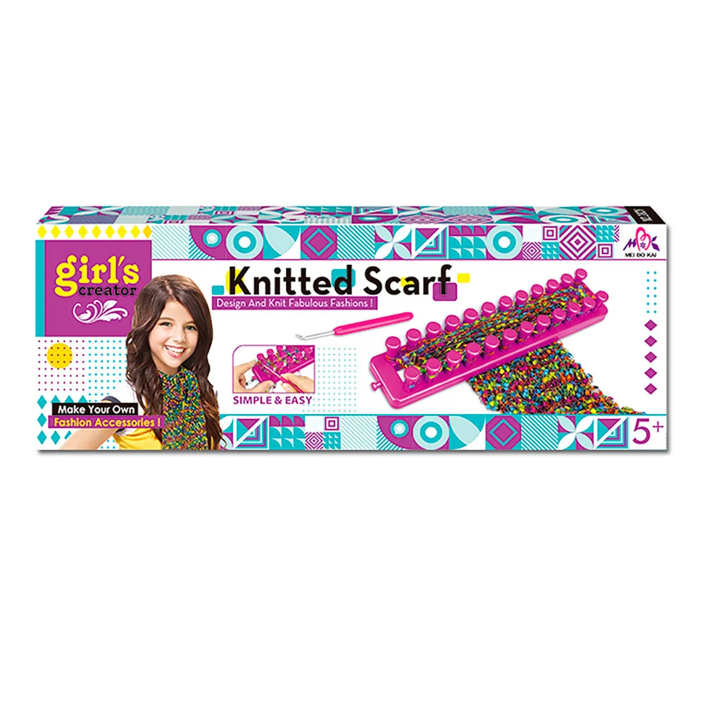SET PARA TEJER BUFANDAS