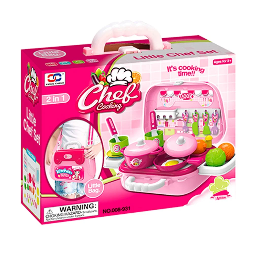 SET DE COCINA EN MALETA
