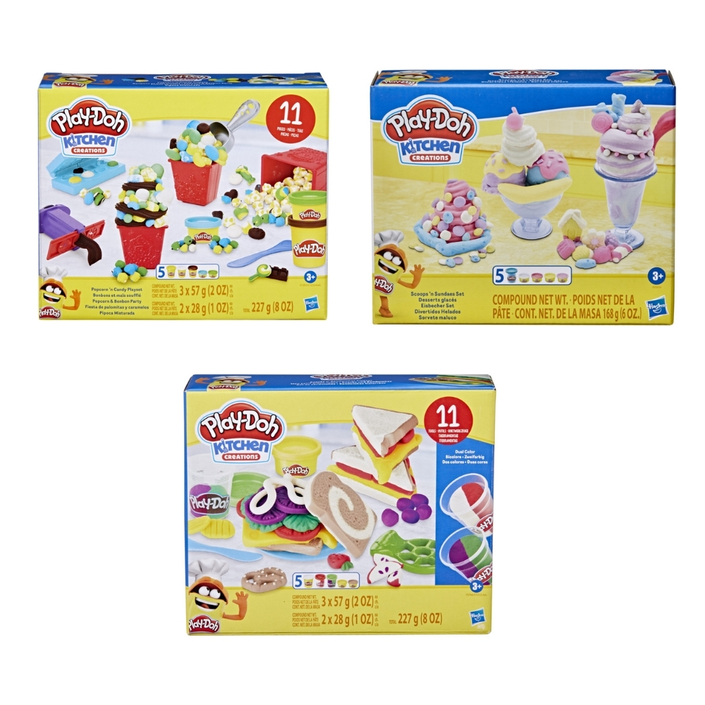 Masa Play-Doh Kitchen Creations Kit Cocina Platos De Juguete