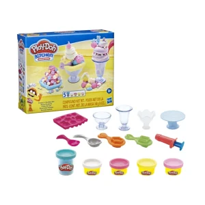 Masa Play-Doh Kitchen Creations Kit Cocina Platos De Juguete