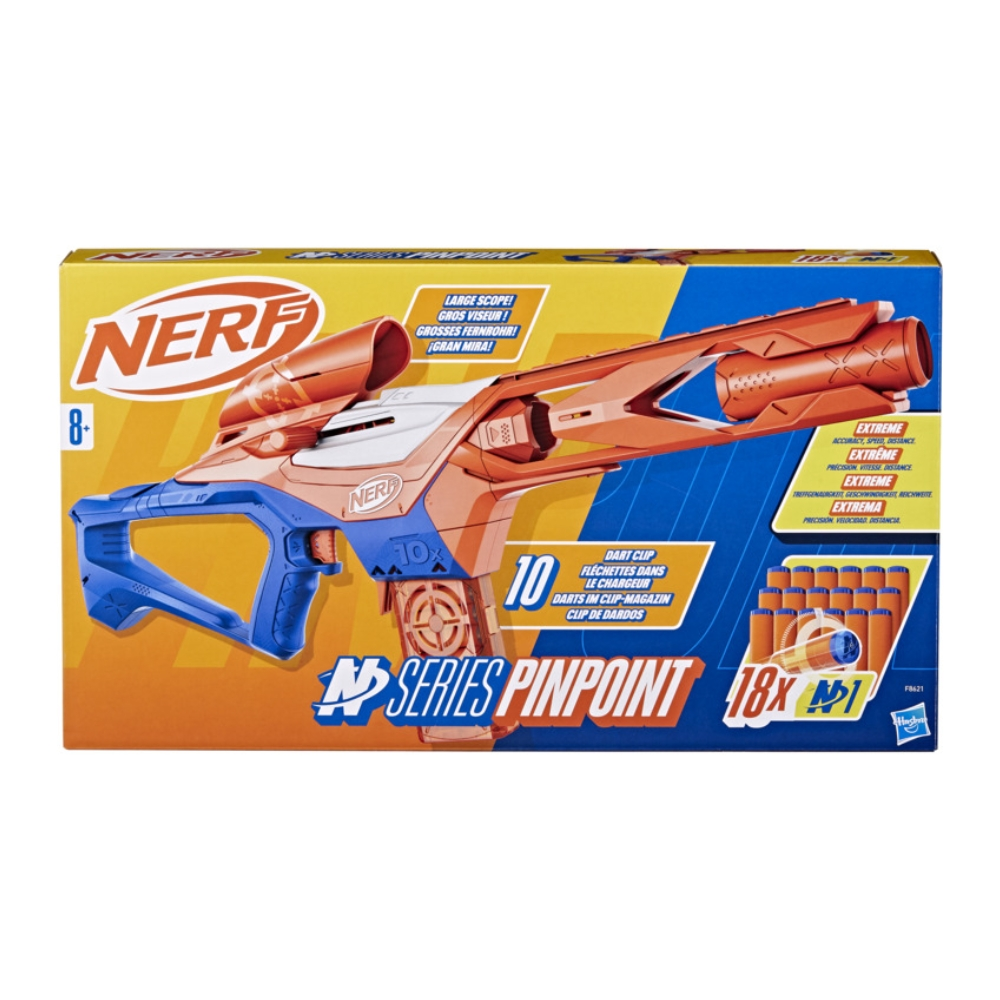 Lanzador Nerf Series Pinpoint 18 Dardos Nerf N1