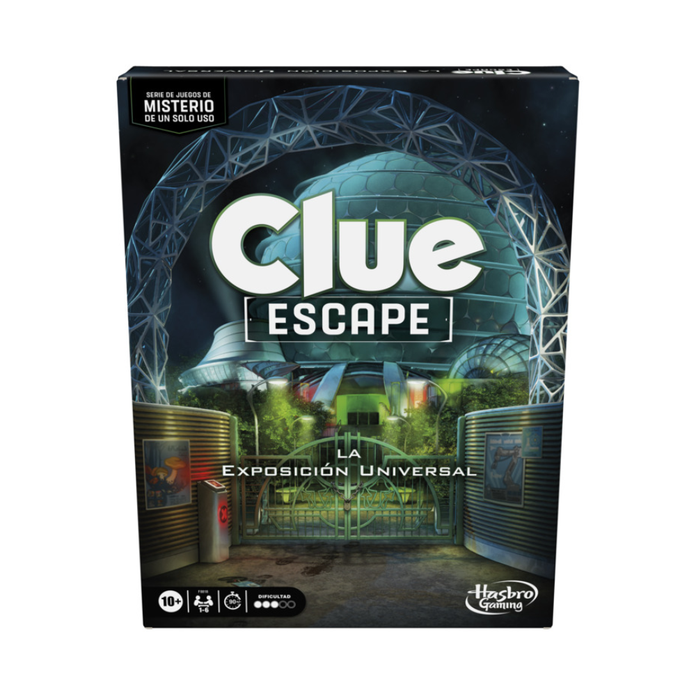 Juego de Mesa Hasbro Games Clue Escape La Exposición Universal