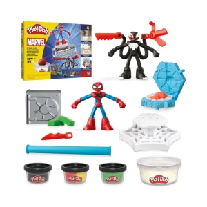 Masas y Plastilinas Play-Doh Marvel  Spider-Man Lanza y Atrapa
