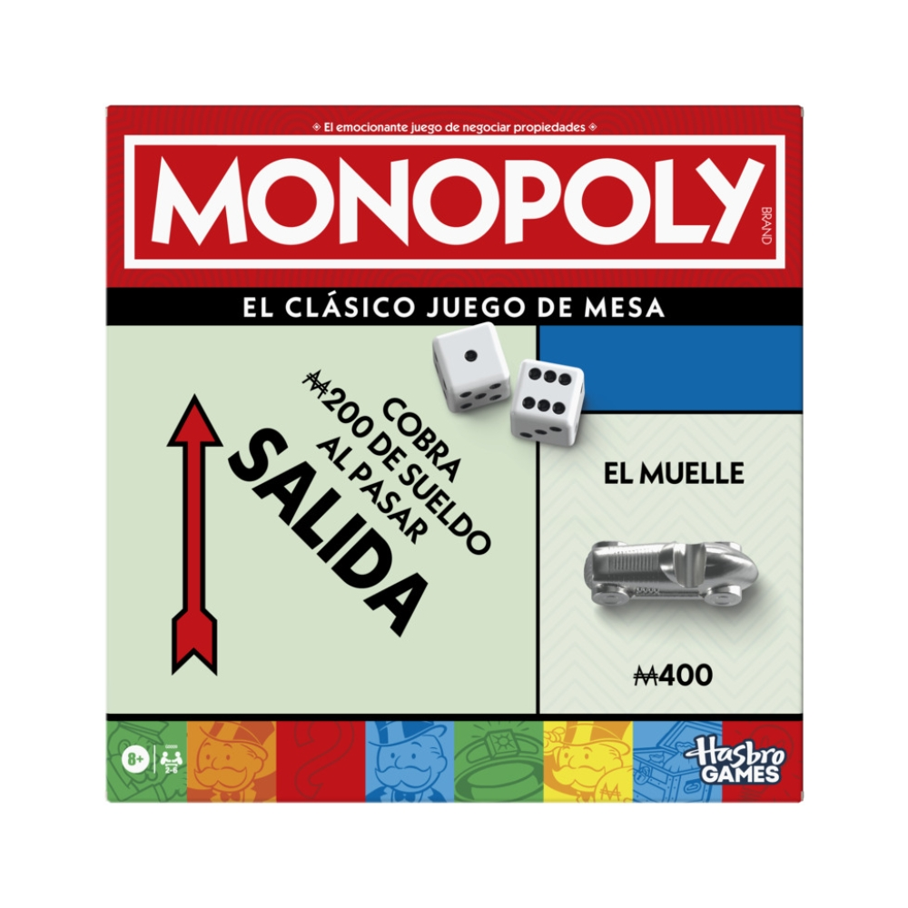 Juego de Mesa Monopoly Clásico