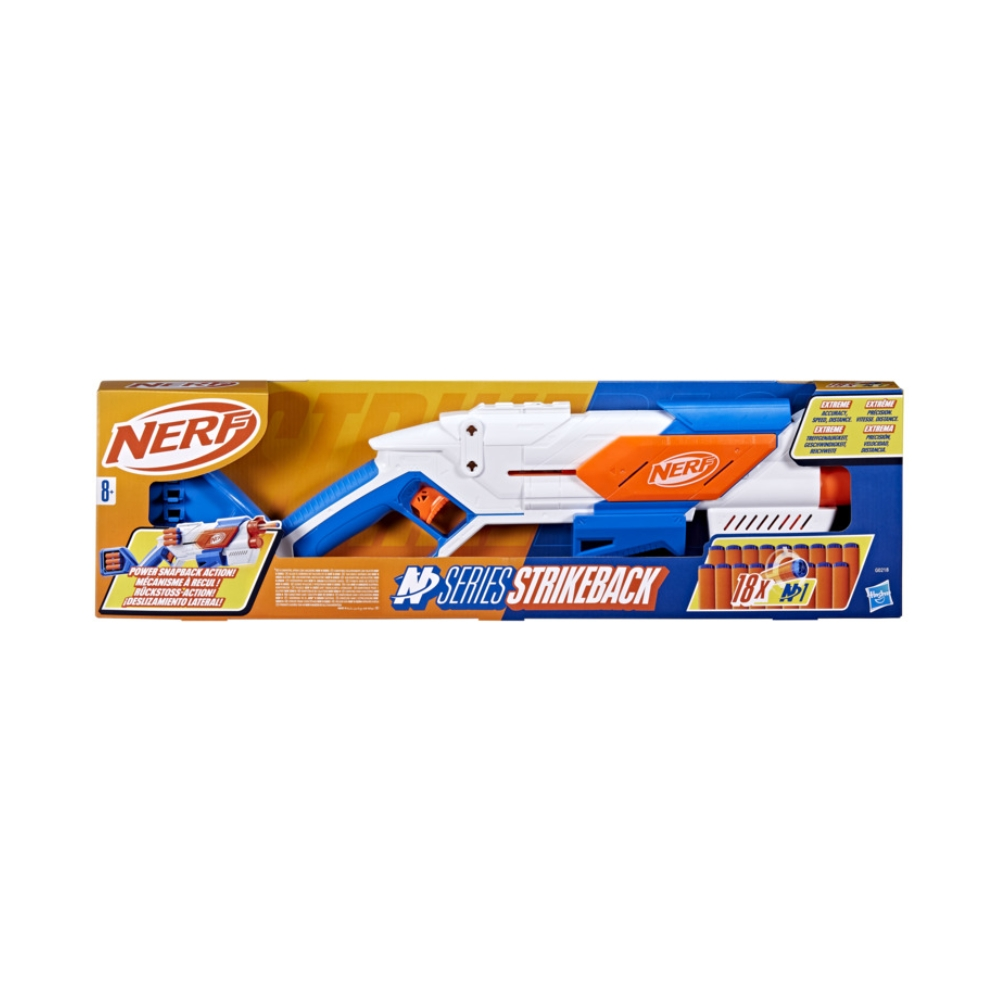Lanzador Nerf Series Strikeback 18 Dardos Nerf N1