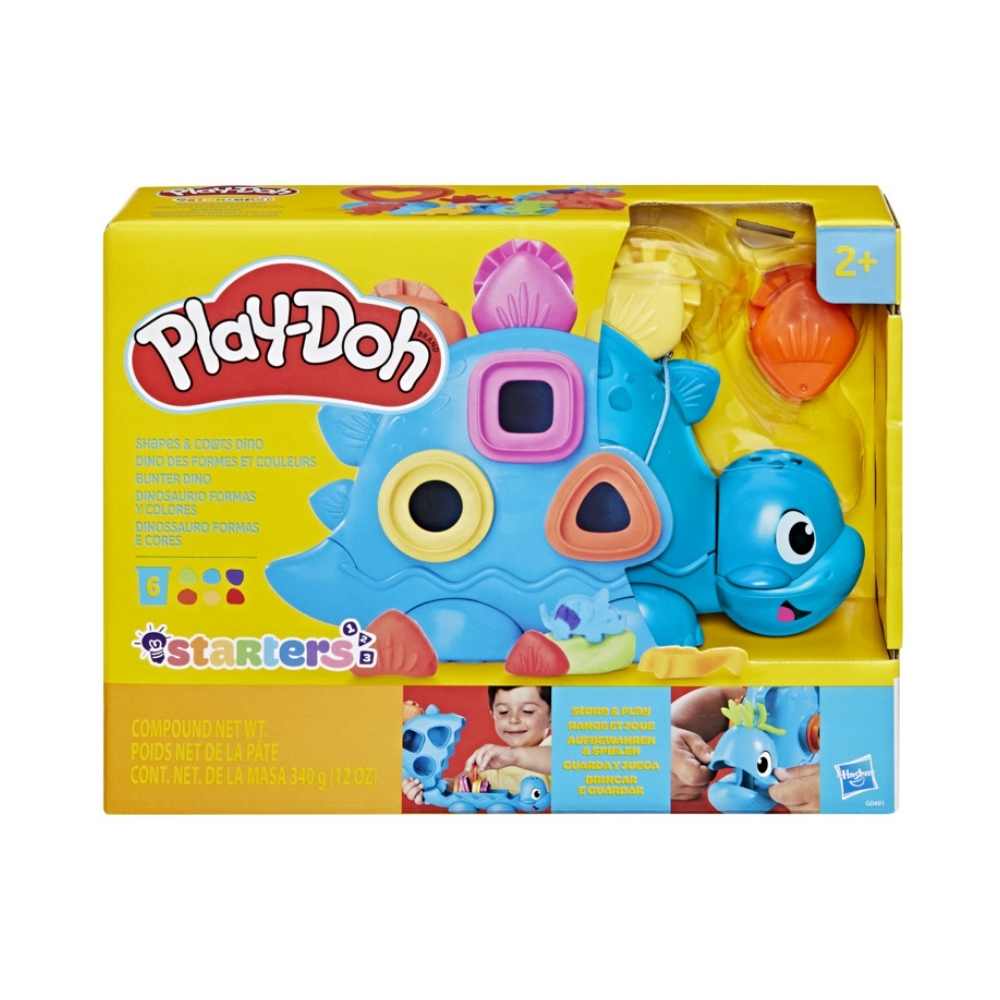 Set de Masa Moldeable Play-Doh Dinosaurio Forma y Colores