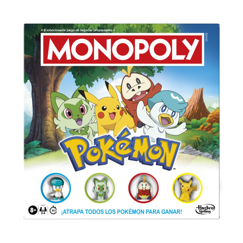 Juego de Mesa Monopoly Pokemon