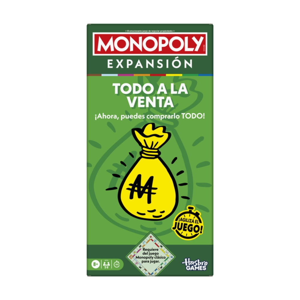 Juego de Mesa Monopoly Expansión Todo a la Venta