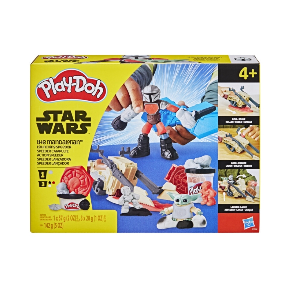 Set de Masa Moldeable The Mandalorian Speeder Lanzadora