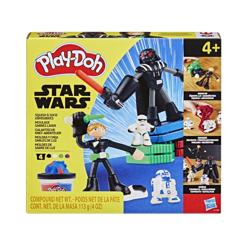 Set de Masa Moldeable Play-Doh Moldea y Crea Sables de Luz