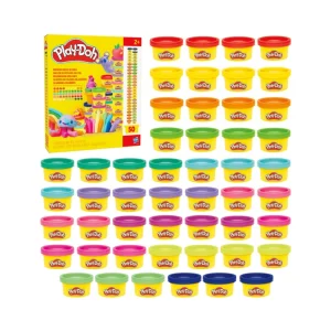 Masas y Plastilinas Play-Doh 50 Pack Colores del Arcoíris