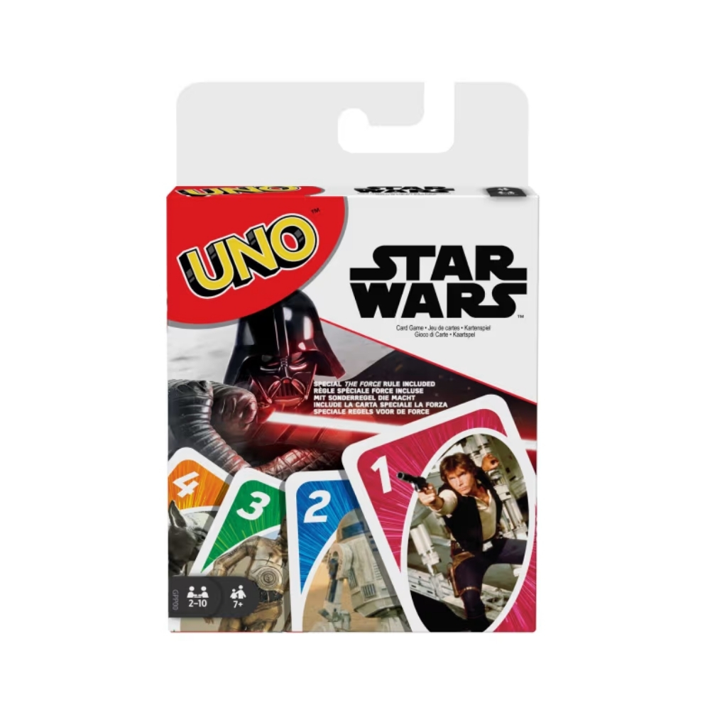 UNO Juego de Cartas Star Wars para niños