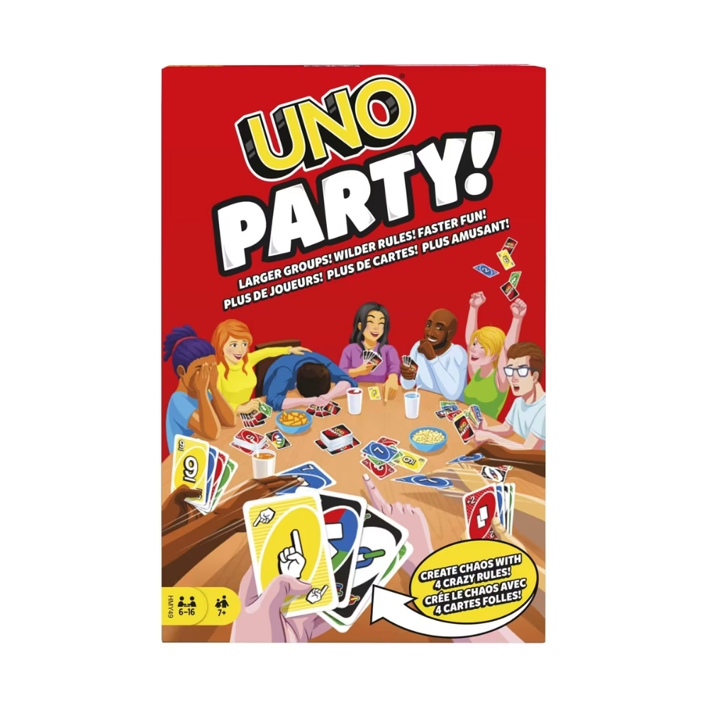 UNO Juego de Cartas Party para niños