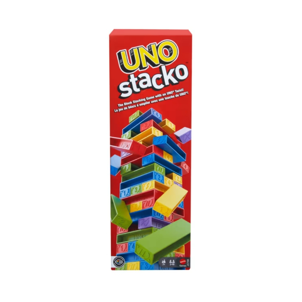 UNO Juego de Mesa Stacko Segunda Versión para niños